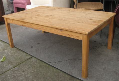The square version is great for sectionals and larger living rooms with seating on multiple sides. UHURU FURNITURE & COLLECTIBLES: SOLD - Pine Coffee Table - $25