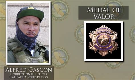 Calipatria Correctional Officer Receives Medal Of Valor Kyma