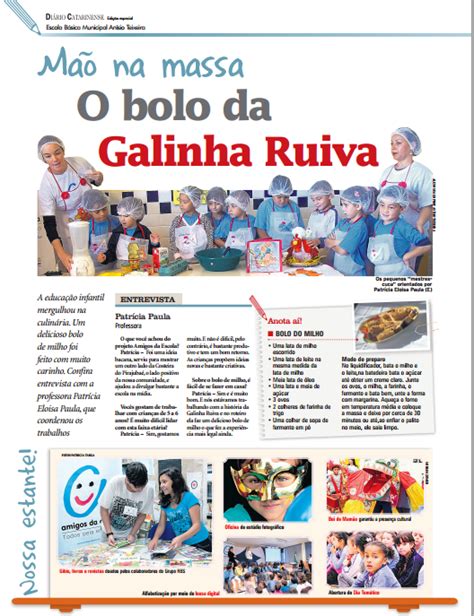 Jornal E Educação Jornal Escolar Produzido Pela Ebm Anísio Teixeira