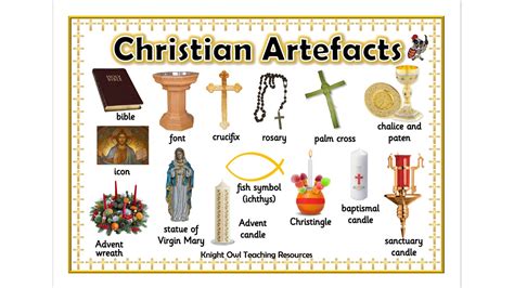 Christian Artefact Word Mat