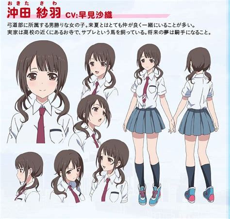 Tomoko Takahashi Tari Tari B Squeda De Google Character Model Sheet