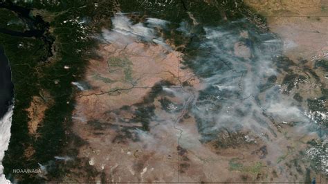 Wildfires Raging In The Pacific Northwest United States Flickr