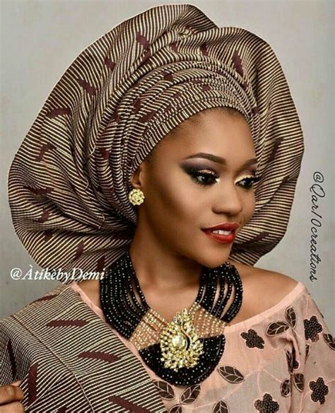 Pin By Jac Ncourageu On Nigerian Bride African Head Dress African Fashion Dresses African