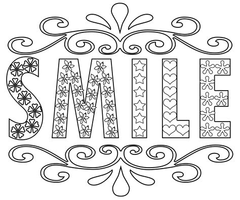 How to make a coloring page with cricut. Sayings Coloring Pages Printable Free