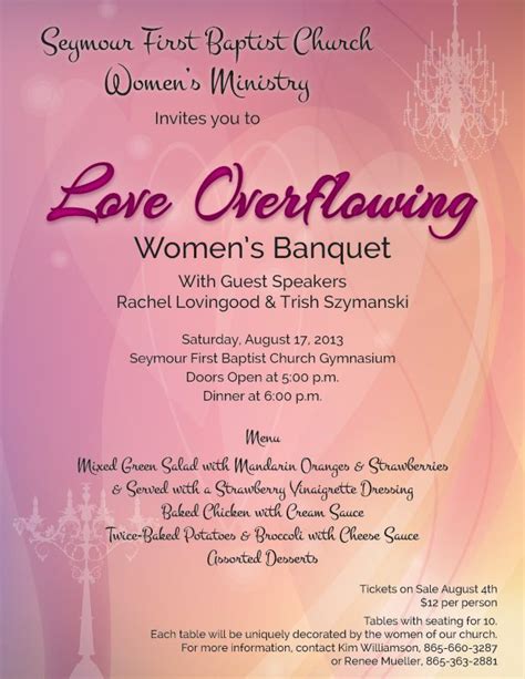 Idea Womens Banquet Womens Ministries Ideas Pinterest Ideas