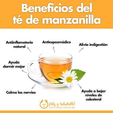 10 Beneficios De La Manzanilla Te De Manzanilla Beneficios Salud Y