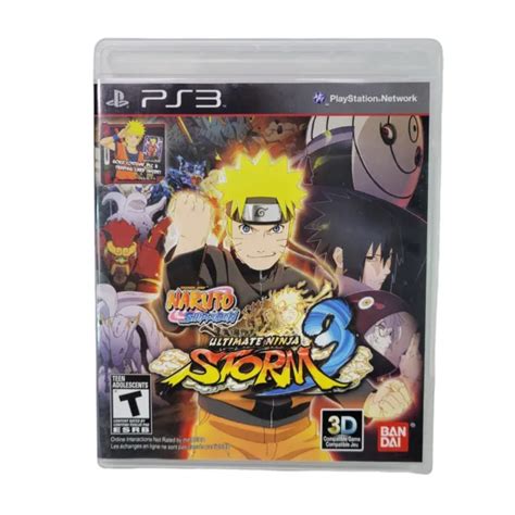 Naruto Shippuden Ultimate Ninja Storm Generations Playstation Ps Complete Cib Picclick