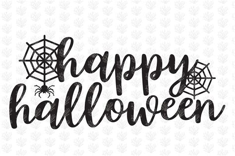 Happy Halloween Halloween Svg Eps Dxf Png Cutting Files