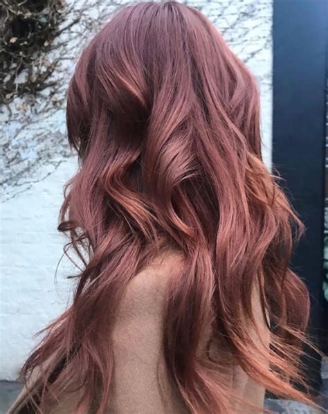 Rose Brown Is The Perfect Hair Color Trend For Brunettes Spring Hair