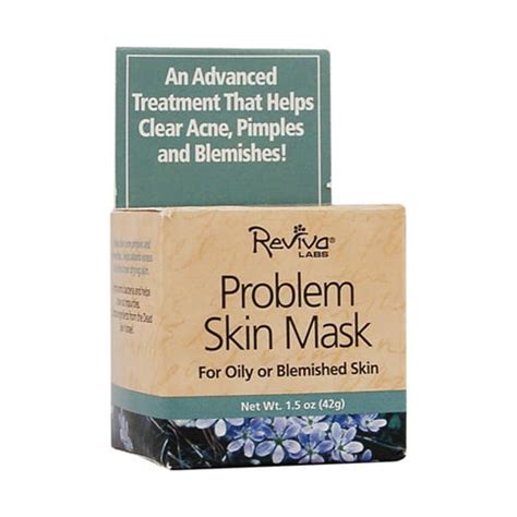 Reviva Labs Problem Skin Mask For Oily Or Blemished Skin 15 Oz