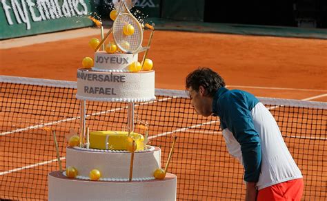 Images Rafael Nadal A Birthday Cake And Victory Photos News
