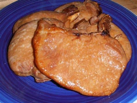 We needed one without egg and this fits it is geared to be a how to for the newer cook. Weeknight Pork Chops 4-5 thin cut bone-in pork chops 1/4 C ...