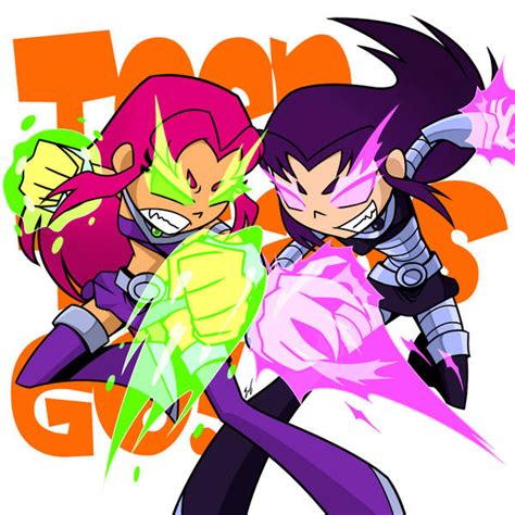 Teen Titans Go Starfire Vs Blackfire By Evelynism On Deviantart