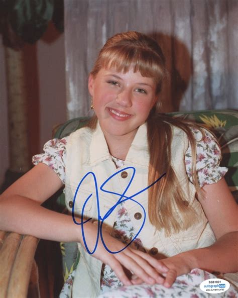 jodie sweetin 2984 signature database by racc real autograph collectors club