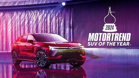 Chevrolet Blazer Ev Is Motortrends 2024 Suv Of The Year Houston