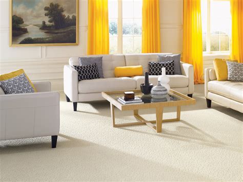 Carpet Pattern White Contemporary Living Room Salt Lake City By