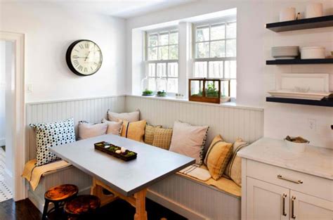 The kitchen nook bench is beautiful. 15 Stunning Kitchen Nook Designs | Home Design Lover