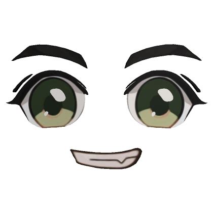 Grin Green Eyes Face 3D Roblox Item Rolimon S