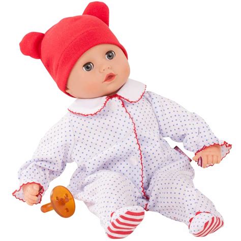 Buy Gotz Boy Muffin 13 In Bald Soft Body Baby Doll In Red White