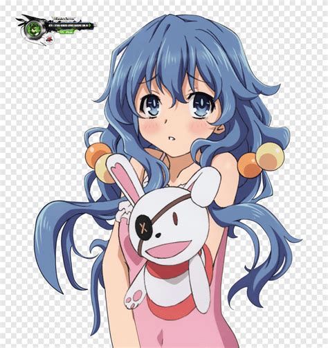 Free Download Anime Date A Live Yoshino Blue Hair Anime Black Hair