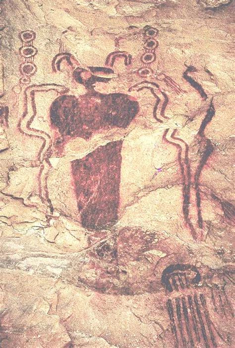 Ancient Alien Beings Sego Canyon Utah Aboriginal Petroglyph Cave