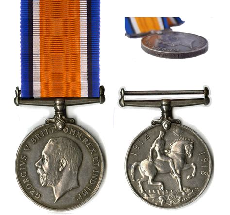 First World War Service Medals British War Medal