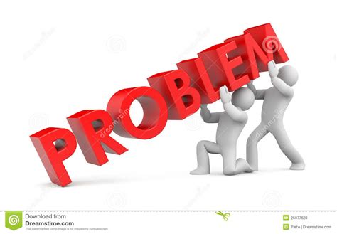 Solving The Problem Royalty Free Stock Photos - Image: 25077628