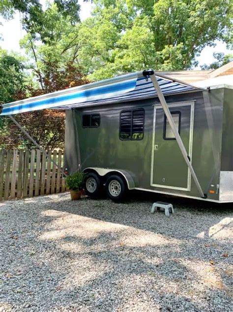 Converted Cargo Trailer Camper Camping Bhe