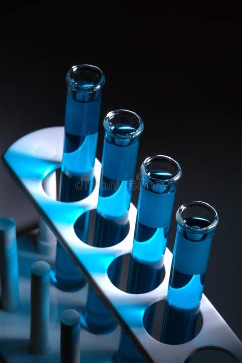 Laboratory Test Tubes In Science Research Lab Stock Image Image Of