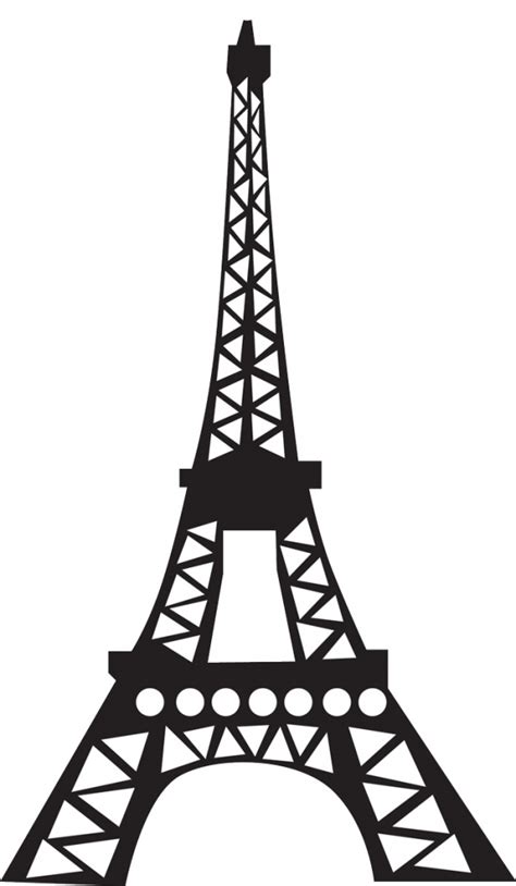 Eiffel Tower Simple Drawing At Getdrawings Free Download
