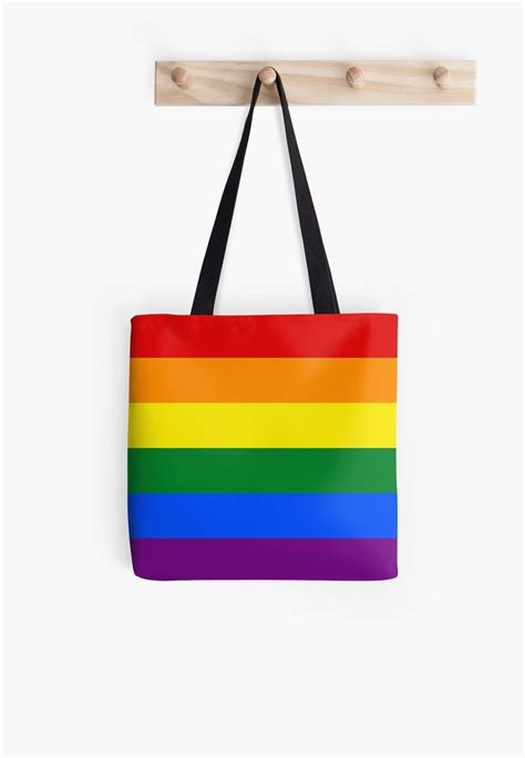 Lgbtq Pride Flag Rainbow Flag Tote Bag By Argosdesigns Rainbow Flag Pride Bags Rainbow Flag