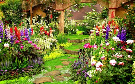 Garden Desktop Wallpapers Top Free Garden Desktop Backgrounds