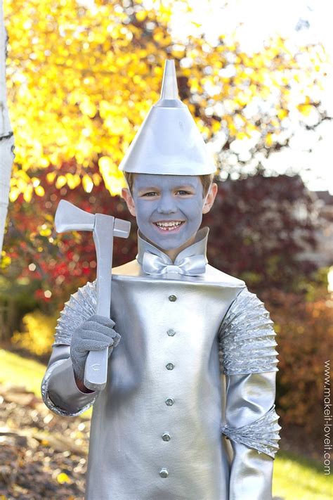 The Tin Man From Wizard Of Oz Tin Man Costumes Tin Man