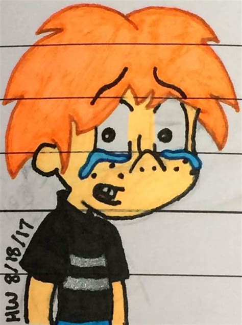 Chuckie Finster As The Crying Child From Five Nights At Freddys 4