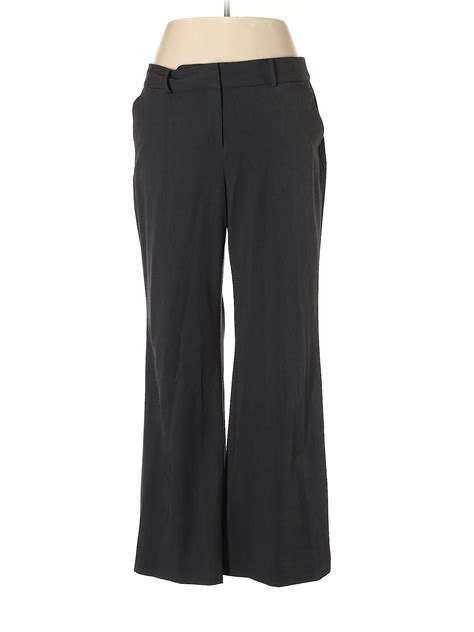 Liz Claiborne Women Black Dress Pants 14 Ebay