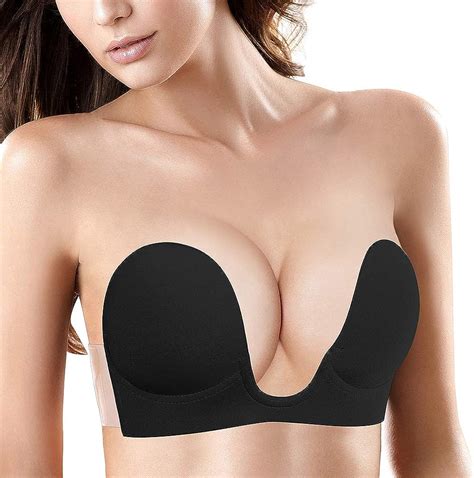 Amazon Com Adhesive Bra Lift For Large Breasts Push Up Silicone Sticky