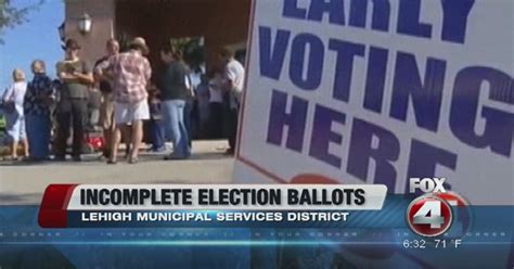 Some Lehigh Residents Receive Incomplete Ballots