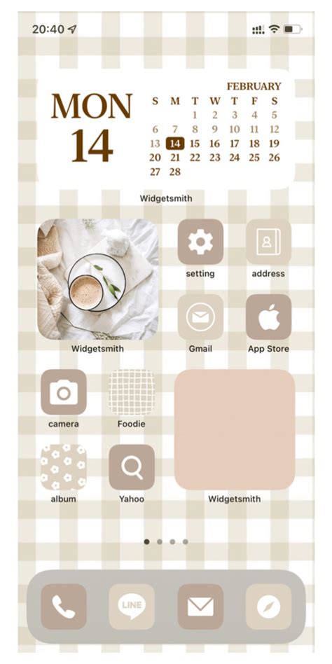 【iphone】アプリ『widgetsmith』を使ってホーム画面をおしゃれにカスタマイズする方法やウィジェットの重ね方について
