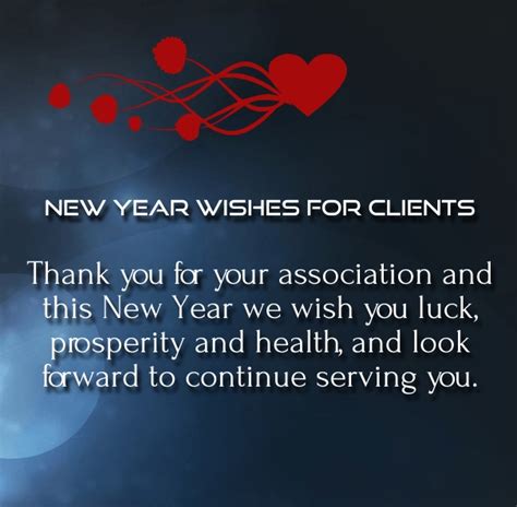 New Year Greeting Messages For Business