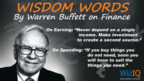 A Quote By Warren Buffett On Finance For More Business English Tips