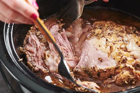 Slow Cooker Fall Apart Pork Butt With Brown Sugar Recipe