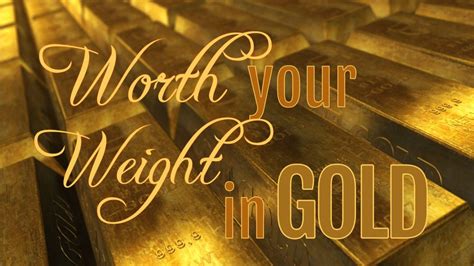 Message Worth Your Weight In Gold From Pastor Chris Buttery