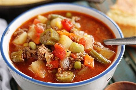 Quick And Easy Vegetable Beef Soup Southern Bite