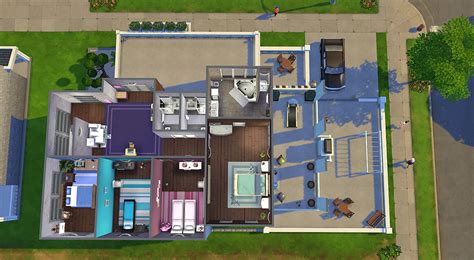 Factory Converted Home Sims 4 Houses