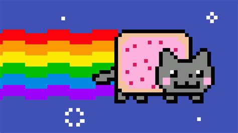 Pixilart Nyan Cat  By Peaches08x
