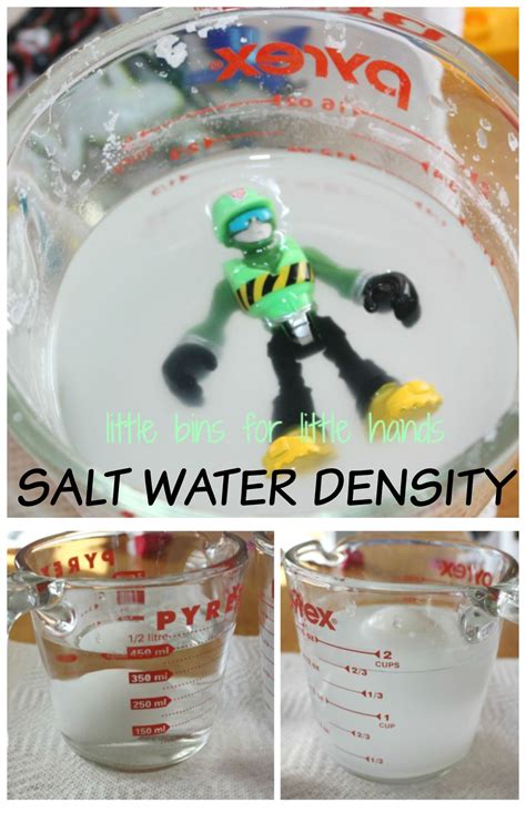 Salt Water Density Experiment For Kids Science Experiments Kids
