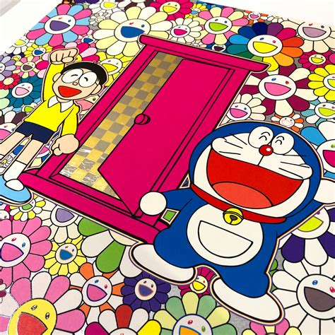 Takashi Murakami Doraemon We Came To The Field Of Flowers Through