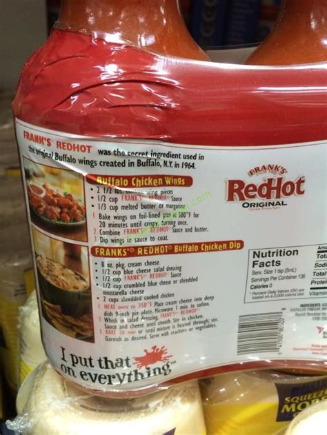 33 Franks Red Hot Nutrition Label Labels Design Ideas 2020