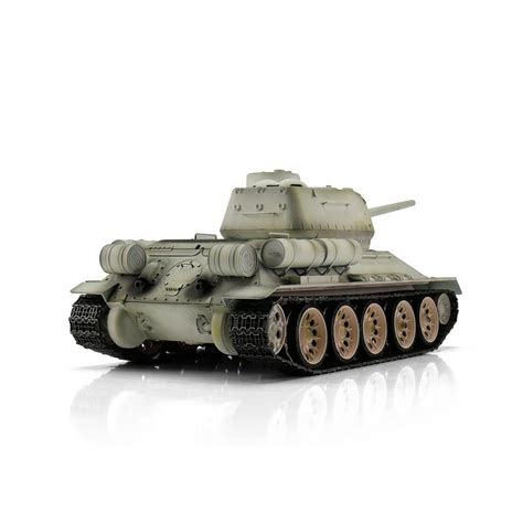 Taigentorro T34 Winter 116 Rc Tank Metal 360 24 Ghz Bb Version And