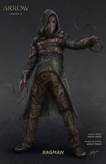 Arrow Season 5 Ragman Concept Art By Artlover67 On Deviantart